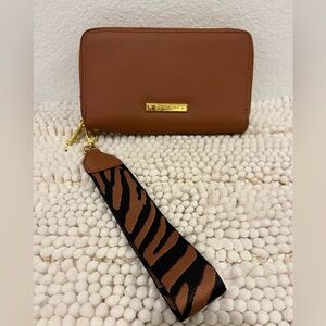 Joy Mangano Leather Wristlet Wallet